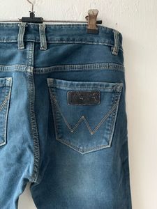 wrangler Blue Denim Jeans