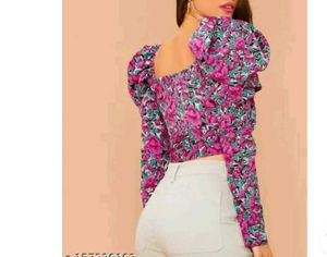 Floral V-Neck Midi Dress