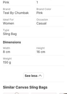 Chumbak Floral Crossbody Bag