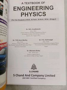A Textbook of Engineering Physics
