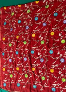 FESTIVE SPECIAL HEAVY RED SAREE