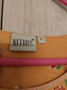 Neerus Women Floral.kurti On Sale
