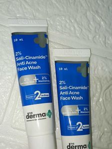 The Derma Co. 2% Sali-CInamid Face Wash pack of 2
