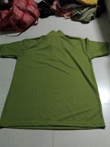 Men's Green Polo T-Shirt