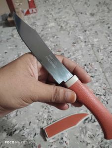 Orange Handle Kitchen Knife