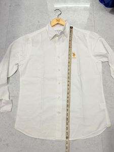 US Polo Assn White Men's Shirt