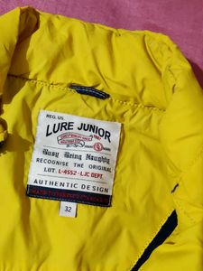Jacket For Boys Blue N Yellow