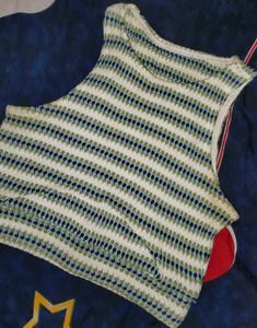 Striped Knit Tank Top