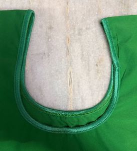 Green Lace Sleeve Blouse
