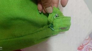 Green Embellished Kurta