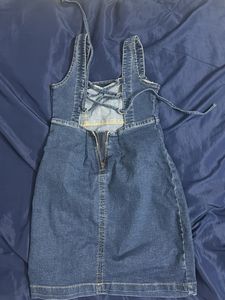 10/10 Blue cute Denim Dress