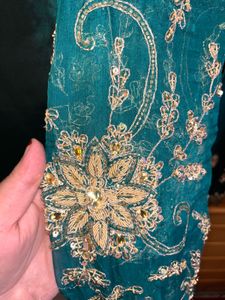 Beautiful Emerald pure silk Green suit