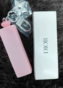DIOR Keychain With Star Charm