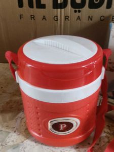 Red Insulated Food Carrier