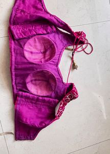 Embroidered Pink Blouse