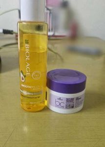 HAIR COMBO - BIOLAGE SERUM & SCHWARZKOPF MASK