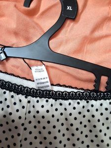 White &amp; Black Polka Dot underwear XL &amp;  L