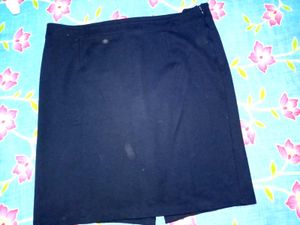Navy Pencil Skirt for women