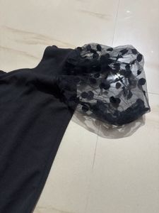Black Bodycon Midi Dress