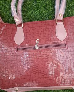 🔥SALE🔥Pink Women's Handbag For Laptop And Office