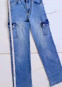 💫 Blue Cargo Jeans