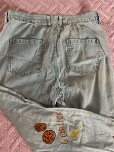⭐️Y2K affirmations jeans⭐️