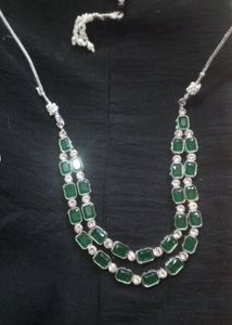 green emerald necklace