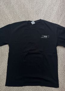 Zara Black Graphic Print T-Shirt
