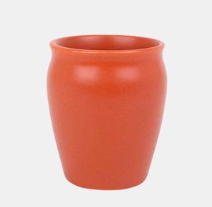 Orange Ceramic Pot