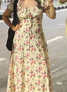 Floral   Print Maxi Dress