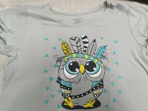 Cute Owl Graphic Kids' T-Shirt