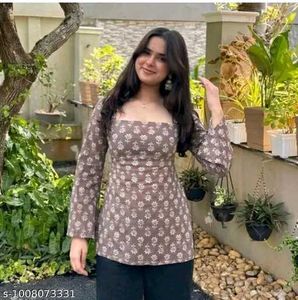 Stylish Printed Kurti-XS