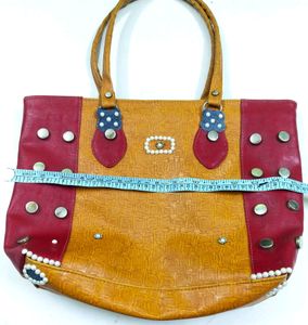 Hand bag pearls Stone large purse unique fancy