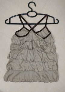 Tiered Ruffle Cami Top