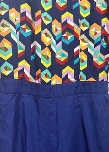 Colorful Geometric Print Jumpsuit
