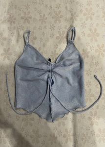 Sparkly Ruched Cami Top 🌀