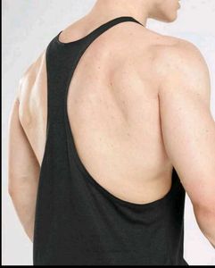 Men's Black Athletic Tank Top