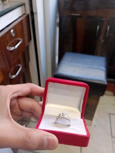 Om Ring Pure Silver
