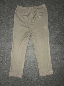 LOUIS PHILIPPE Men's Classic Beige Trousers