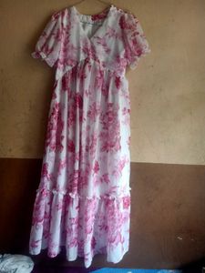 Floral Print Maxi Dress