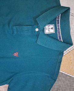 Tom hiddle Men's Teal Polo T-Shirt