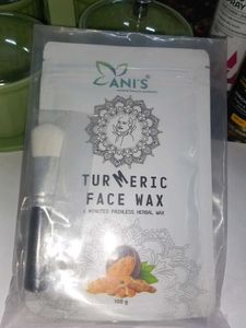 Ani's Turmeric Face Wax powder and facepack