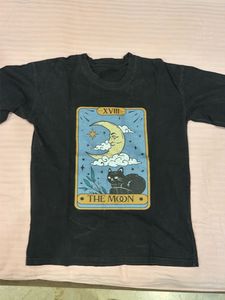 Black Tarot Moon T-Shirt