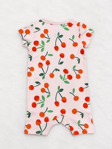 Brand New Cherry Print Baby Romper (With Tag)