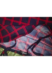 Red Plaid Mini Dress