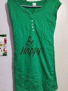 Almost New Green Cotton Top