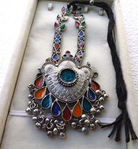 💥Navratri Special💥 Meenakari Oxidised Necklace