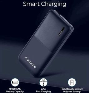 Ambrane 10000mAh Power Bank [BLACK] (RH)