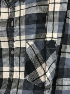 Checked Blue Casual Shirt