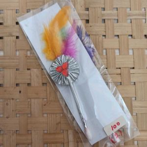 Feather & Flower Tilak Applicator (2)